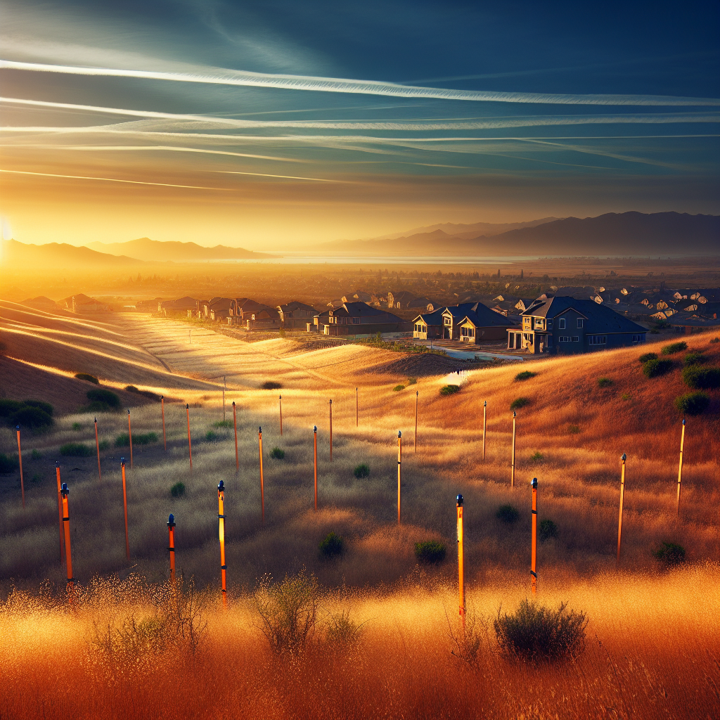 Open land for residential development acquisition